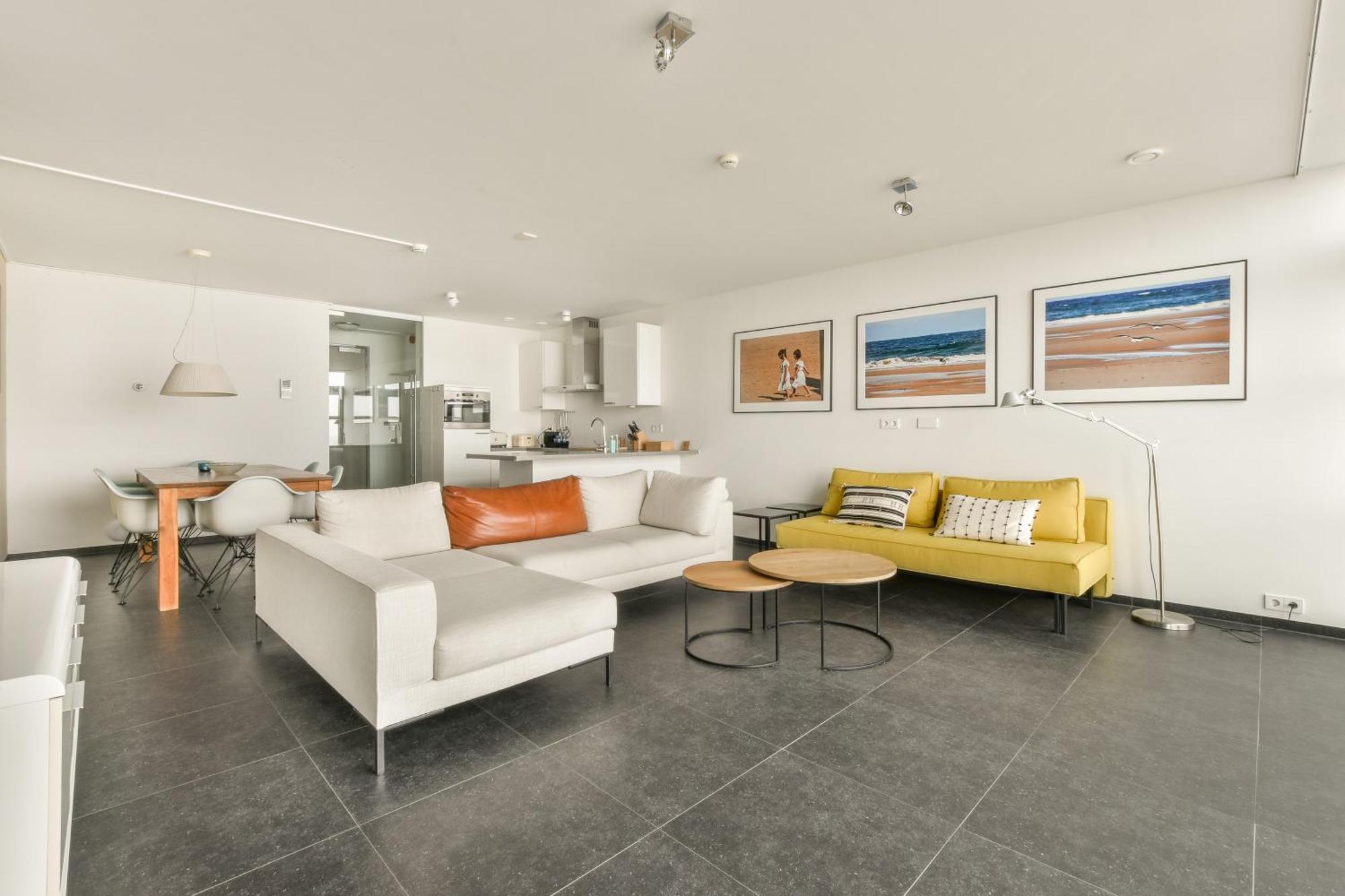 Appartement Met Frontaal Zeezicht In ブルーメンダール エクステリア 写真