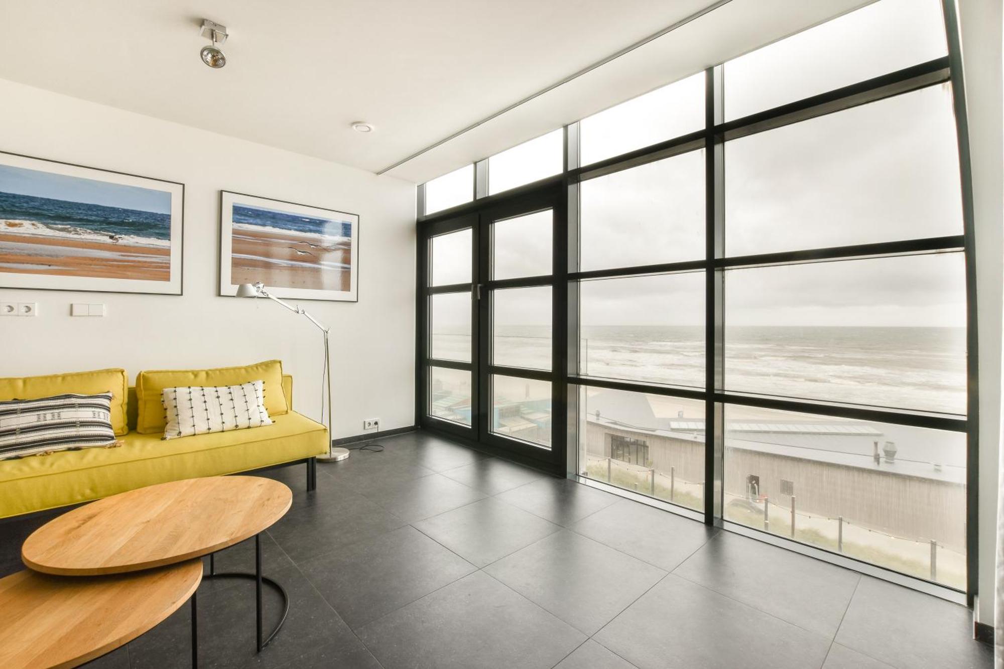Appartement Met Frontaal Zeezicht In ブルーメンダール エクステリア 写真